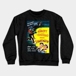 Abbott And Costello Meet Frankenstein Crewneck Sweatshirt